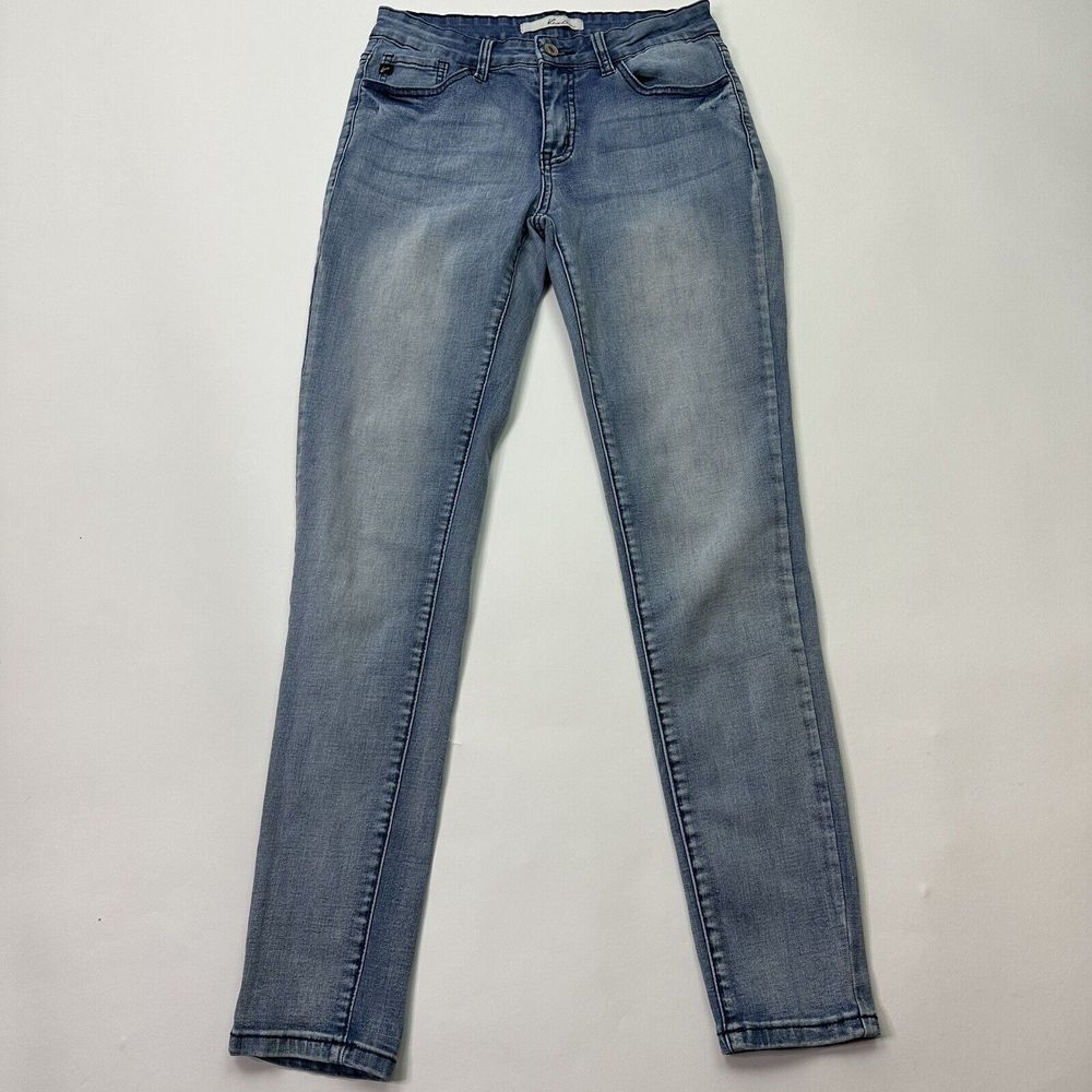 KanCan Jeans Women's 27 Medium Wash Blue Stretch Denim Skinny Pants